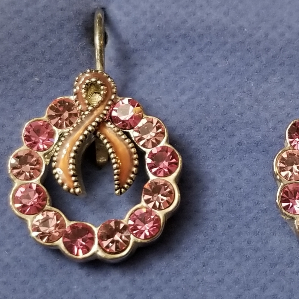 Breast Cancer Awareness Earrings